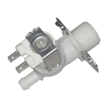 Elementy elektryczne do pralek r Elektrozawór jednodrożny do pralki 180° 10,5 mm 679-25