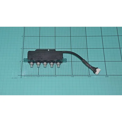 Komplet przycisków do panelu sterowania okapu Amica 1044867 PU90K-09-N
