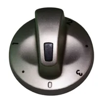 Pokrętło srebrne płytki grzejnej do kuchni Amica 3 z lewej PMG610.00/09.239.01 8016260