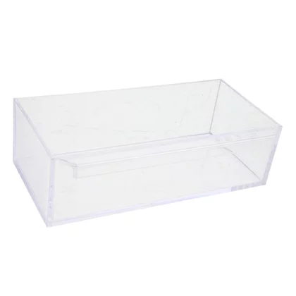 Półki na drzwi różni producenci Krótka półka drzwiowa do lodówki i zamrażarki Electrolux / AEG transparentna