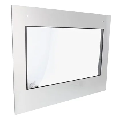 Zestaw szyby drzwi do piekarnika Electrolux / AEG inox 592 x 463 mm