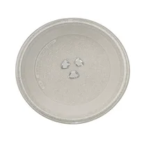 Szklany talerz obrotowy do mikrofali 24,5 cm mocowanie koniczynka RS/176-32