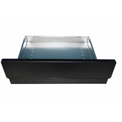 Kompletna szuflada 601 czarna do kuchenki Amica (9063924)