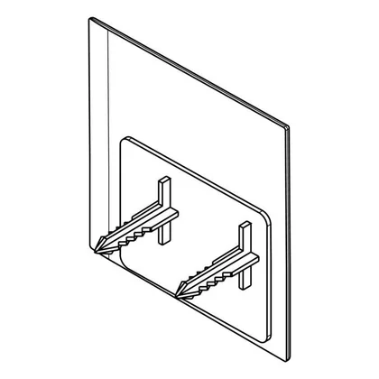 Lewa osłona panelu przedniego do lodówki Electrolux / AEG 2634000182