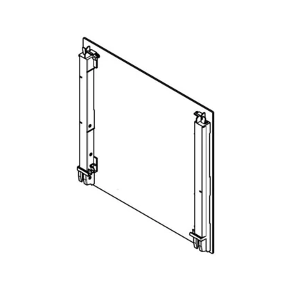Zestaw szyby drzwi piekarnika Electrolux / AEG 494 x 467 mm