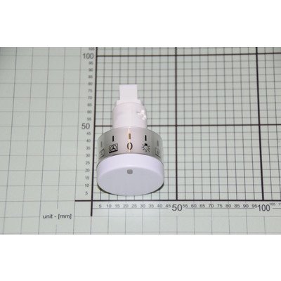 Amica białe pokrętło do kuchni chowane 10600 11poz (8053003)