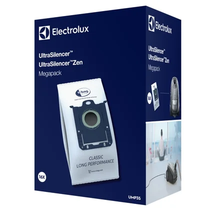 Worki syntetyczne do odkurzacza Electrolux / AEG s-bag Classic Long Performance UMP3S ULTRA SIL MEGA 18 PACK 9001688283