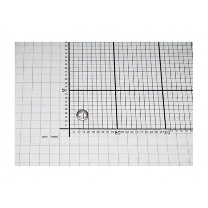 Element maskujący przycisk zegara do piekarnika lub kuchni Amica aluminiowy-inox 8018327