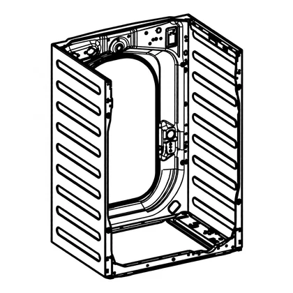 Obudowa kompletna do pralki Electrolux / AEG 1326471800
