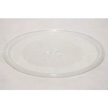 Talerz szklany obrotowy do kuchenki mikrofalowej 25,5 cm mocowanie koniczynka RS/177-32