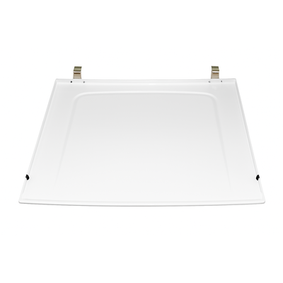 9063462 Szyba górna, nad palniki 61 biały +h9 AMICA