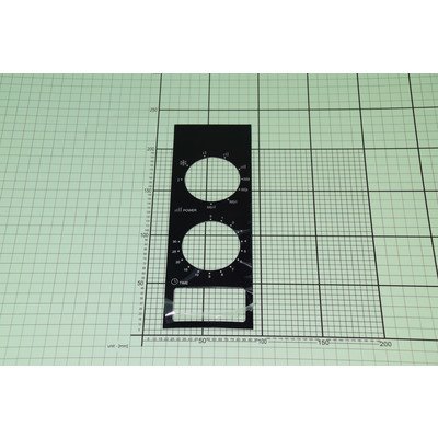 Wklejka panelu sterowania do kuchenki mikrofalowej Amica (1042430)