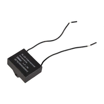 Kondensator do urządzeń AGD Domax 4 µF 450 V z kablem i kostką 27045