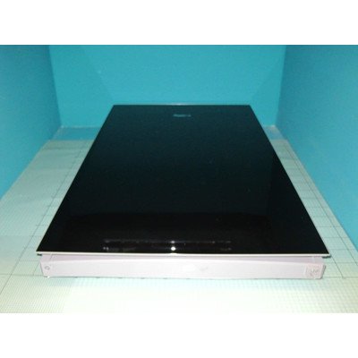 Drzwi chłodziarki do chłodziarko-zamrażarki Amica czarne szkło (1031492)