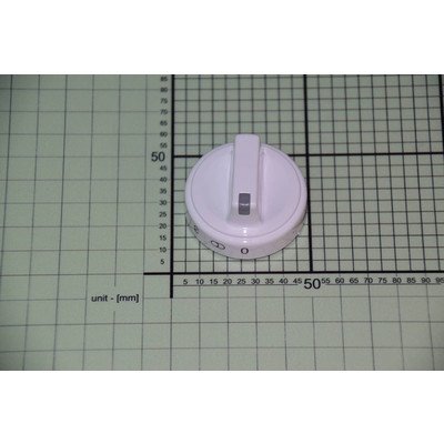 Pokrętło białe płytki grzejnej elektrycznej pole poszerzone E453.00/09.2172.00 (8030105)