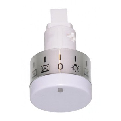 Białe pokrętło chowane do kuchni Amica 10600 11poz 8053003