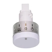 Białe pokrętło chowane do kuchni Amica 10600 11poz 8053003