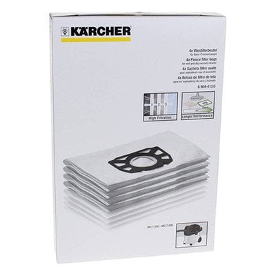 Kärcher 6.904-413.0 Worki filtracyjne papierowe (4 sztuki)