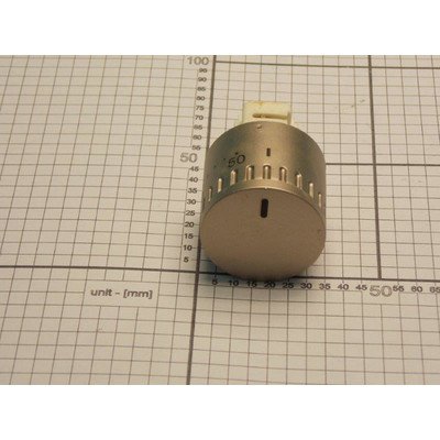 Pokrętło chowane termostatu 34A inox Hb nadruk 6000 (9053955)