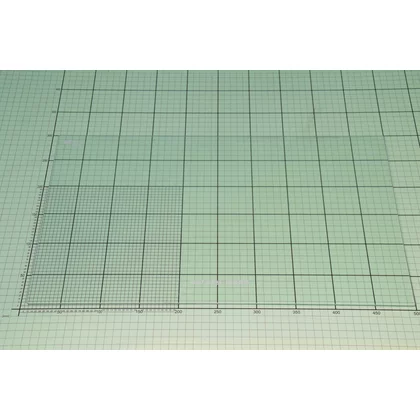 Półka szklana dolna do lodówki Amica 490 x 293 x 4 mm 1022028