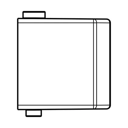 Wał zamknięcia drzwi piekarnika Electrolux / AEG 3558038042