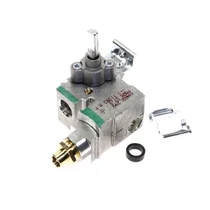 Zawór gazowy (kurek) palnika dużego do płyty i kuchenki gazowej Whirlpool / Indesit / Ariston / Hotpoint 481236058489 C00313759 481236058386 C00313892