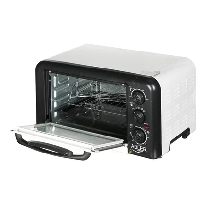 Mini piekarnik elektryczny Adler AD 6009 28 l 1600 W biało-czarny