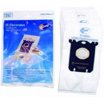 Worki syntetyczne S-Bag E201 do odkurzacza Electrolux / AEG 4 szt. 9002560572