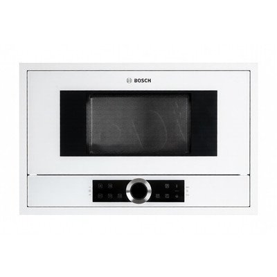 Kuchenka mikrofalowa do zabudowy Bosch BFR634GW1 900 W biała