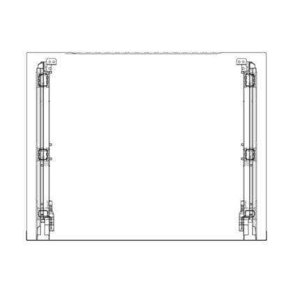 Zestaw szyby drzwi - 596x466mm