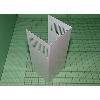 Maskownica górna biała 184x173x400 (1042694)