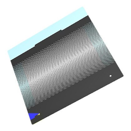 Zestaw szyby drzwi - 494x467mm