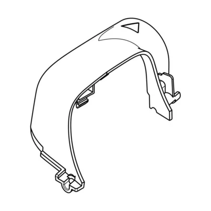 Osłona kanału powietrza do odkurzacza Electrolux / AEG 1184243010
