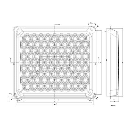 Blacha do pieczenia - 43x37.5 (9049459)