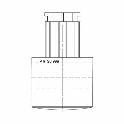 Pokrętło termostatu do piekarnika Electrolux 5550518202