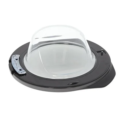 Drzwi kompletne pralki / pralko-suszarki Electrolux AEG Zanussi 140110582552 239 x Ø490 mm srebrne