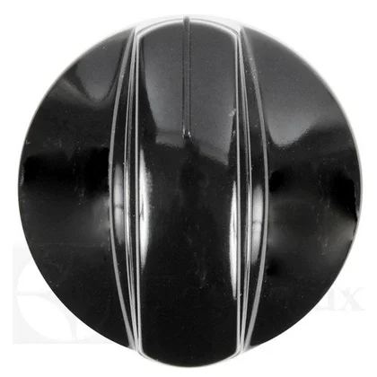 Pokrętło czarne do kuchenki gazowej Electrolux / AEG 3550329076