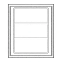 Drzwi zamrażarki do chłodziarko-zamrażarki Electrolux / AEG białe 538 x 627 mm 8084066011