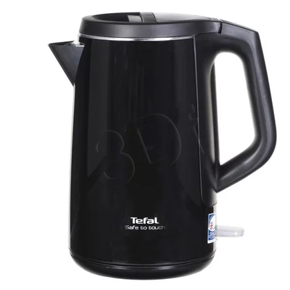 Czajnik elektryczny Tefal Safe to Touch KO370 1,5 l 2400 W czarny