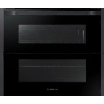 Kompletne dzielone drzwi piekarnika Samsung NV7000N Dual Cook Flex DG94-02560E czarne matowe pyro oryginał