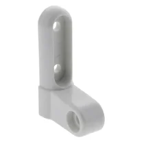 Zawias górny drzwi lodówki Ariston / Indesit / Hotpoint / Whirlpool M8 biały plastik 22 x 33 mm C00046897 482000026625
