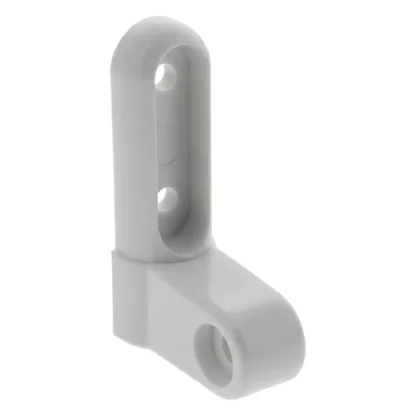 Zawias górny drzwi lodówki Ariston / Indesit / Hotpoint / Whirlpool M8 biały plastik 22 x 33 mm C00046897 482000026625