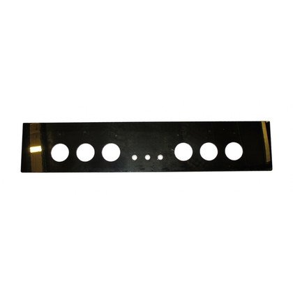 Front przedni do kuchenki Amica czarny bez logo 9040398