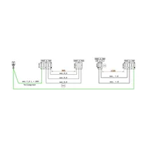 Elektronika do suszarek bębnowyc Wiązka kablowa silnika i sprężarki do suszarki Electrolux / AEG PCB J2 J3