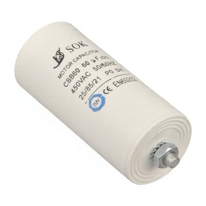 Kondensator do urządzeń AGD Domax 60 µF 450 V 27028