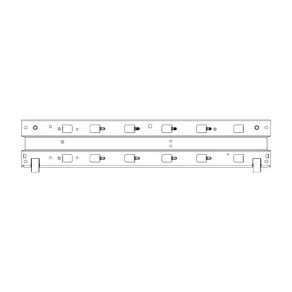 Wspornik sprężarki z kołem do lodówki Electrolux / AEG 2426268237