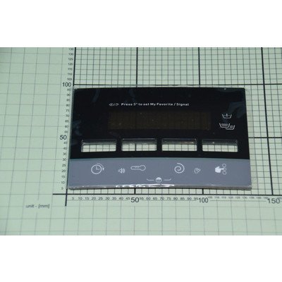 Wklejka panelu sterowania pralki Amica (1037454)