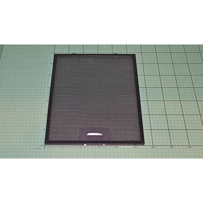 Filtry do okapów Amica Filtr aluminiowy przeciwtłuszczowy do okapu Amica 334 x 274 mm czarny