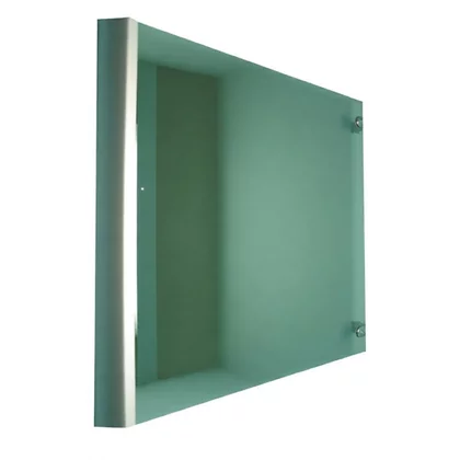 Nakrywa szklana do kuchni Amica 49 x 55,5 cm lustro 9031104