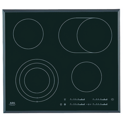 Górna część płyty grzejnej z ramką Electrolux / AEG 3875478111